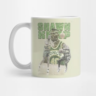 Shawn Kemp the reignman vintage cracked Mug